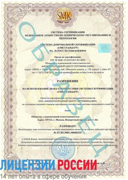 Образец разрешение Красновишерск Сертификат ISO/TS 16949